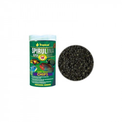 Super SPIRULINA Forte CHIPS (Granulo plano) - 250 ml.