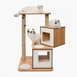 Rascador para gatos DOBLE ( Envio gratis )