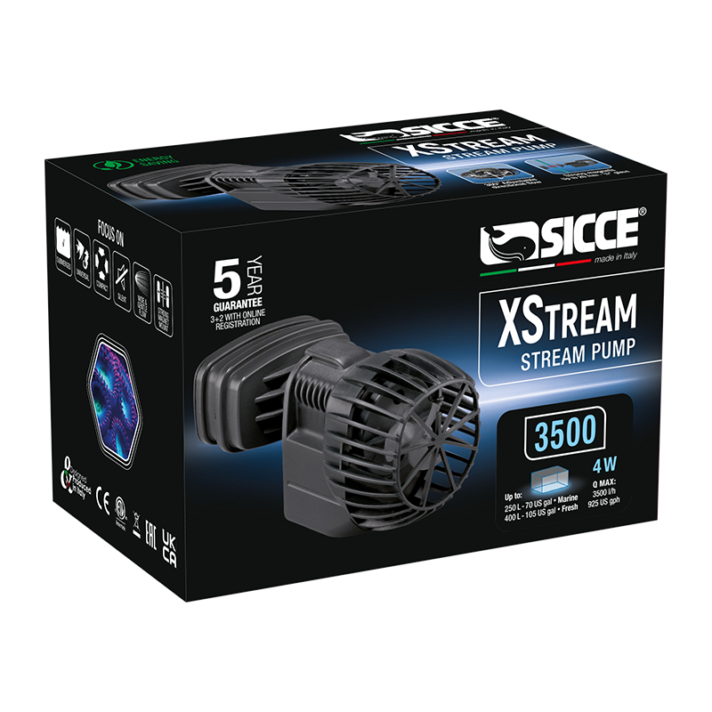 BOMBA MOVIMIENTO XSTREAM 3.500 L/H DE SICCE