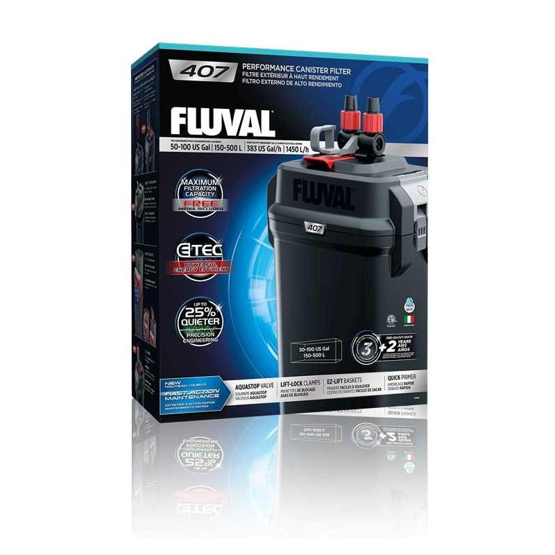 Fluval Serie 407 Filtro Externo