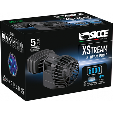 BOMBA MOVIMIENTO XSTREAM 5.000 L/H DE SICCE