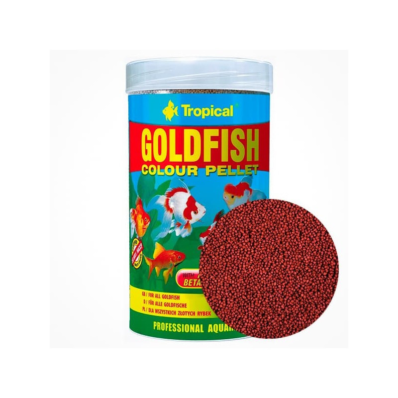 GOLDFISH Colour Pellet - 250 ml. Tropical